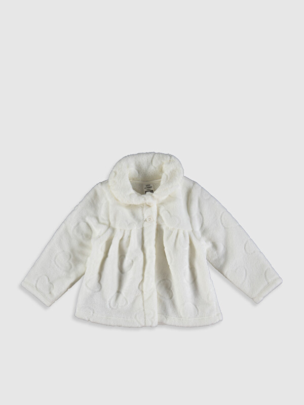 LCW baby Baby Girl's Plush Cardigan