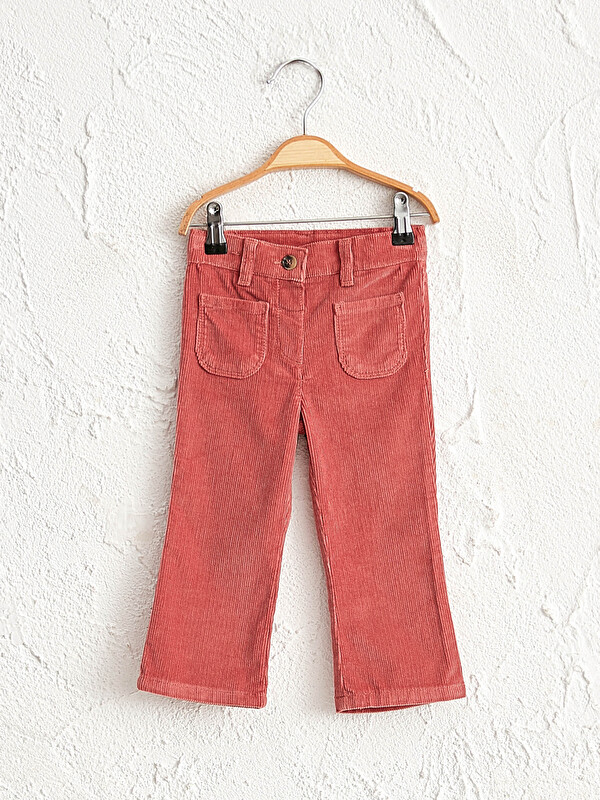 LCW baby Baby Girl's Velvet Trousers