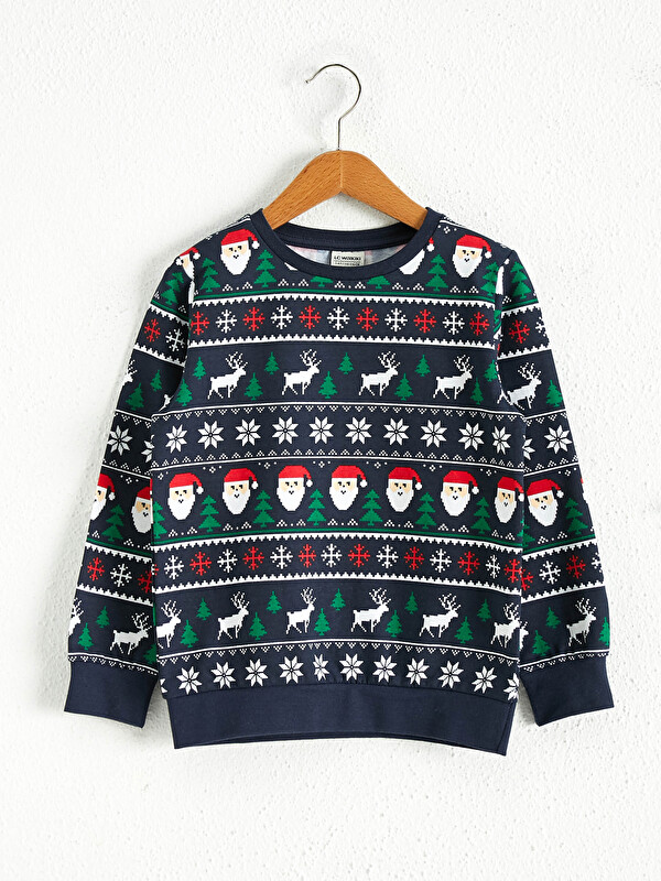 LCW Kids Boys' Printed Sweatshirt