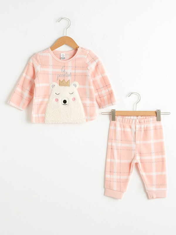 LCW baby Baby Girl's Polar Pyjamas Set