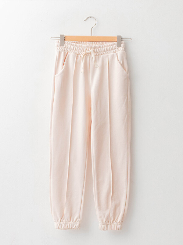 LCW Kids Elastic Waist Girl Jogger Sweatpants
