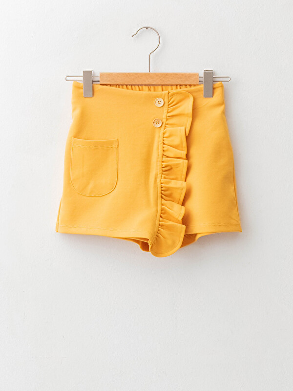 LCW Kids Jupe-short Basique à Volants pour Fille