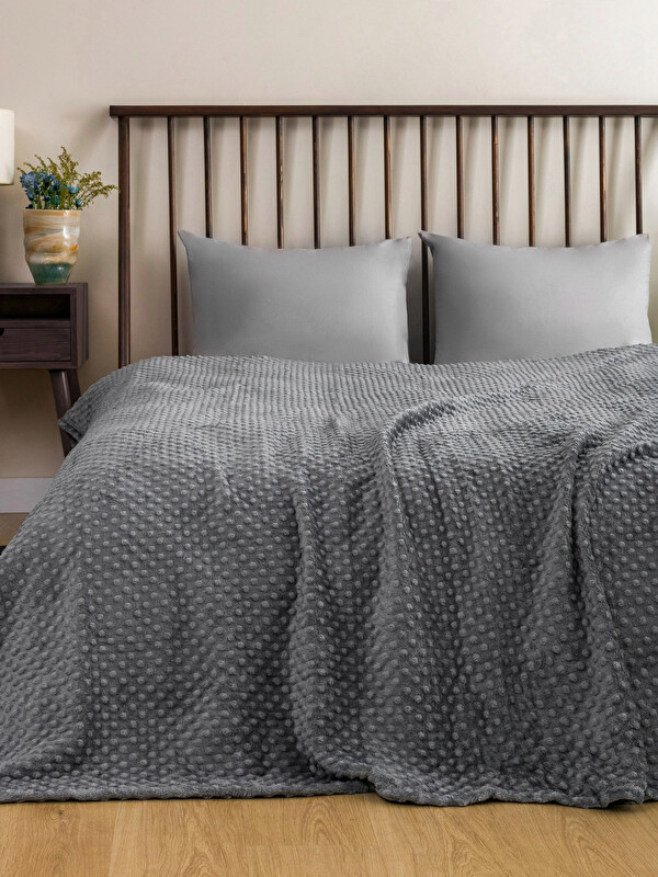 LCW HOME بطانية مزدوجة سادة 200x220 سم