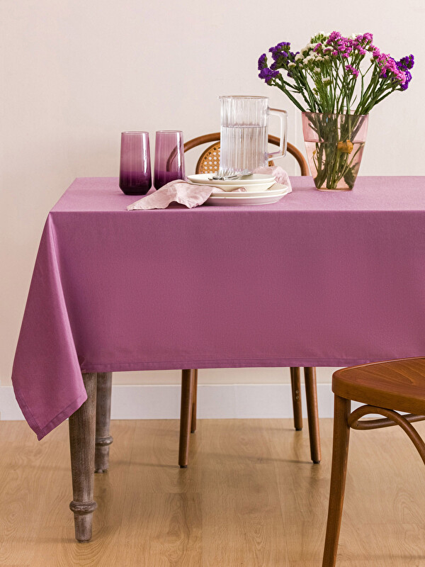 LCW HOME مفرش ترابيزة سادة 150x200 سم