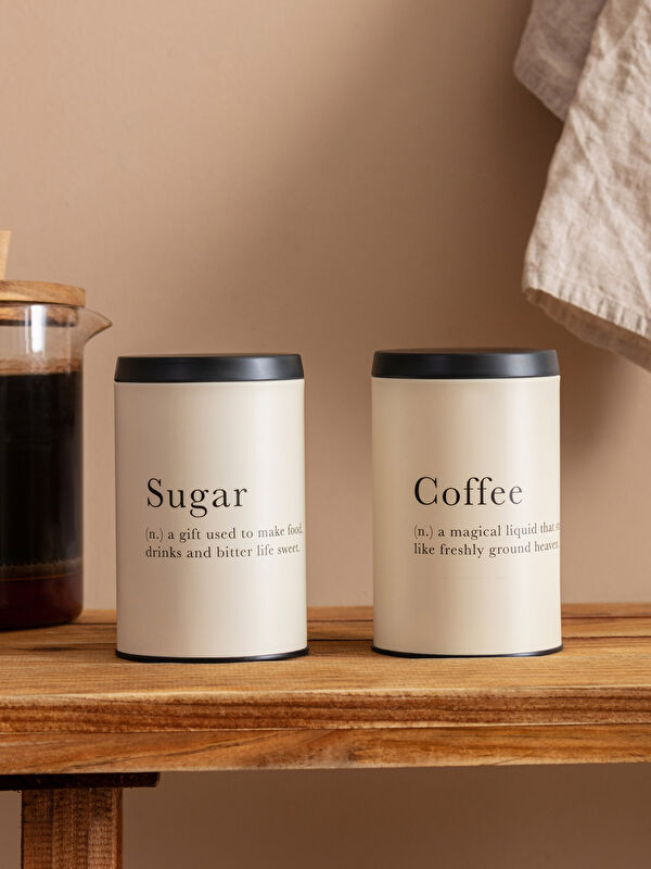 LCW HOME Metal Saklama Kabı 2'li 800 ml - W3G686Z8-LQJ | LCW