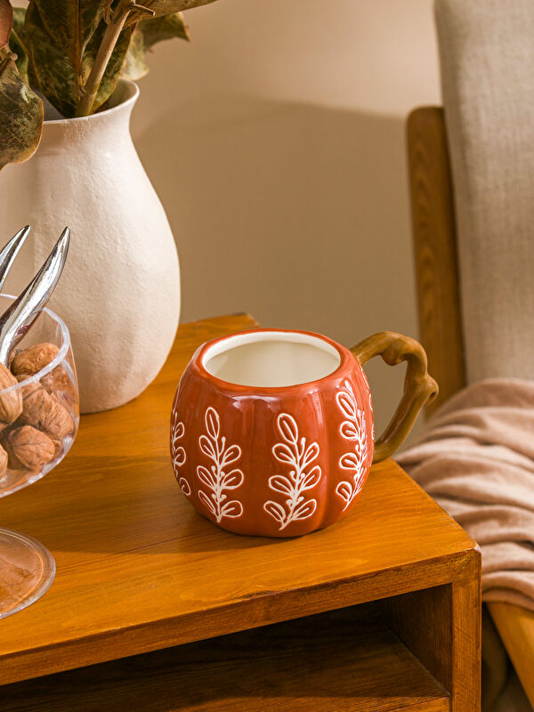 LCW HOME Flower Printed Ceramic Mug 520 ml