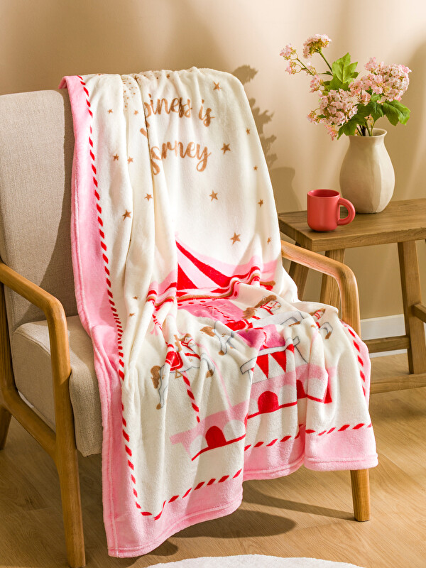 LCW HOME Yılbaşı Temalı Tv Battaniyesi 100x150 cm