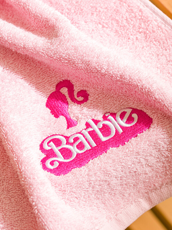 LCW HOME Barbie Baskılı Yüz Havlusu 30x110 cm - W58895Z8-JH4 | LCW