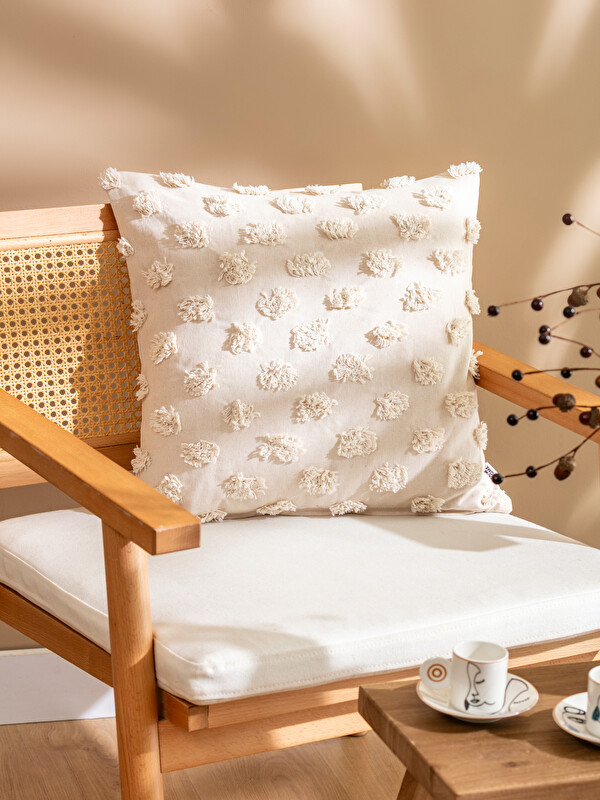 LCW HOME Desenli Kırlent Kılıfı 45x45 cm