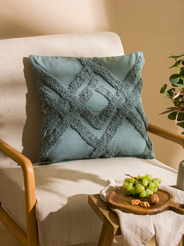 LCW HOME Desenli Kırlent Kılıfı 45x45 cm
