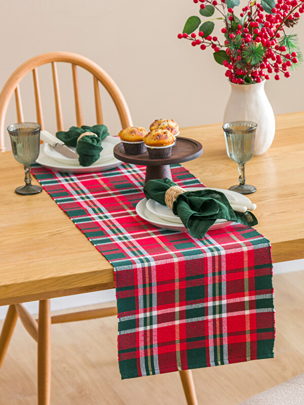 LCW HOME Plaid Patterned Runner 35x130 cm