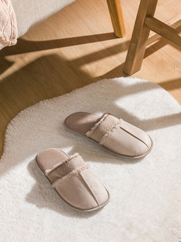 LCW STEPS Suede-Look Women's Home Slippers