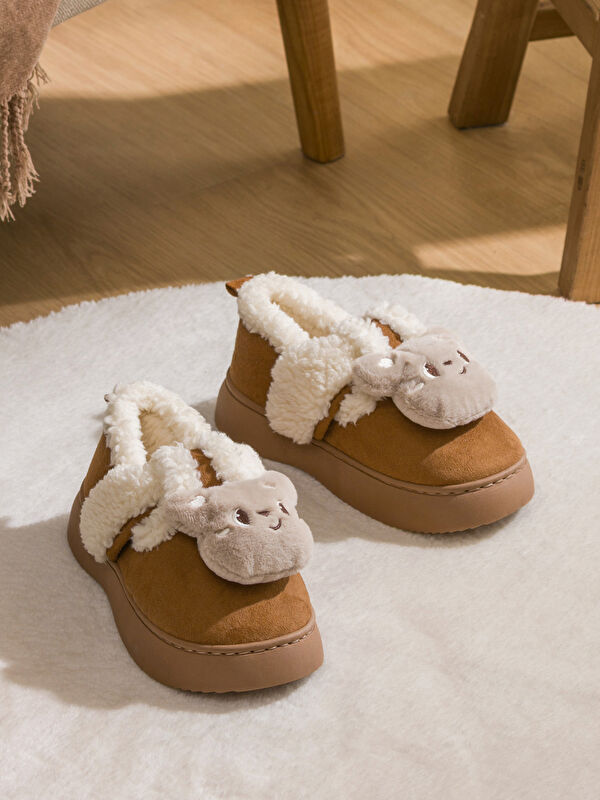 LCW STEPS Animal Figured Women's Home Slippers