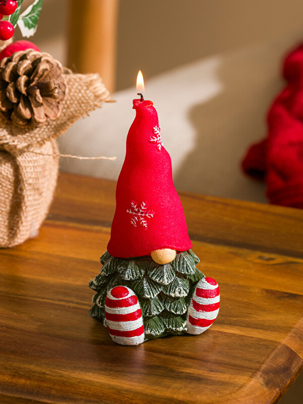 LCW HOME New Year Themed Decorative Candle 14 cm