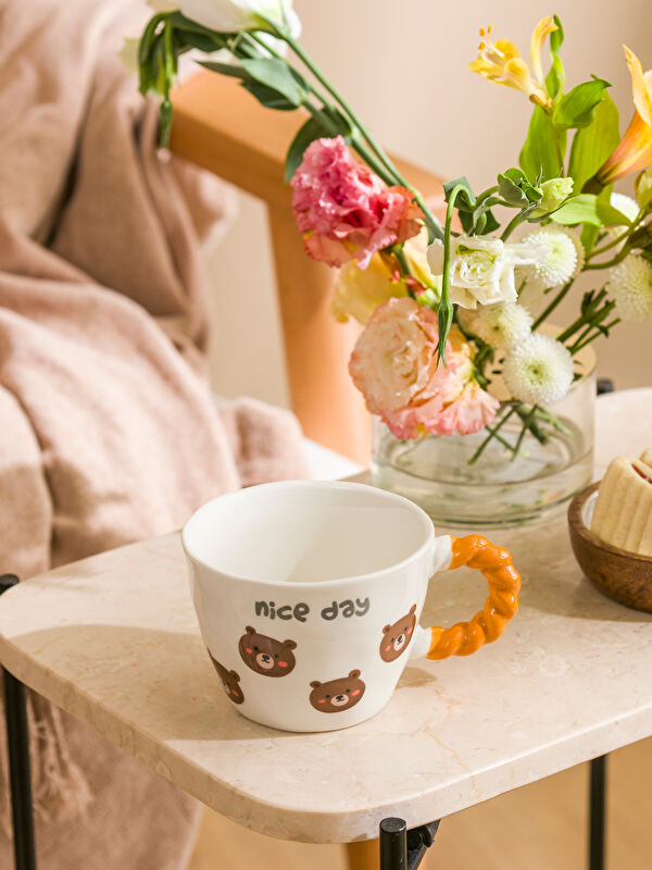 LCW HOME Printed Ceramic Mug 270 ml