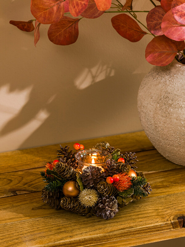 LCW HOME Жаңа жыл тақырыпты шам қойғыш 21 см