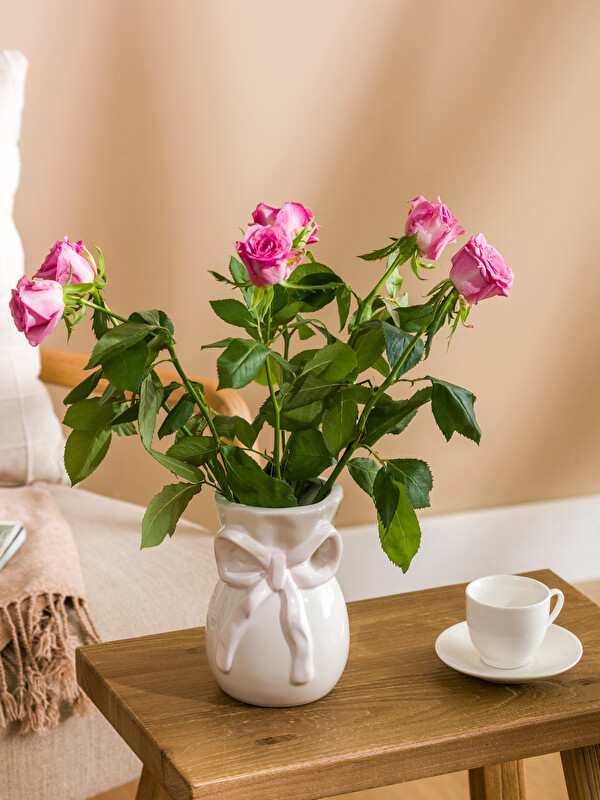 LCW HOME مزهرية مزينة بعقدة 15 سم