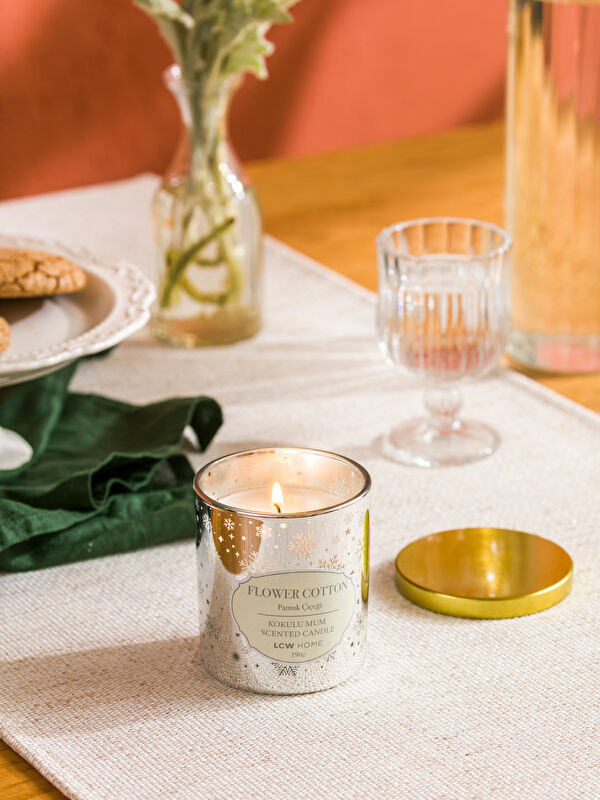 LCW HOME Cotton Flower Scented Cup Candle 9 cm