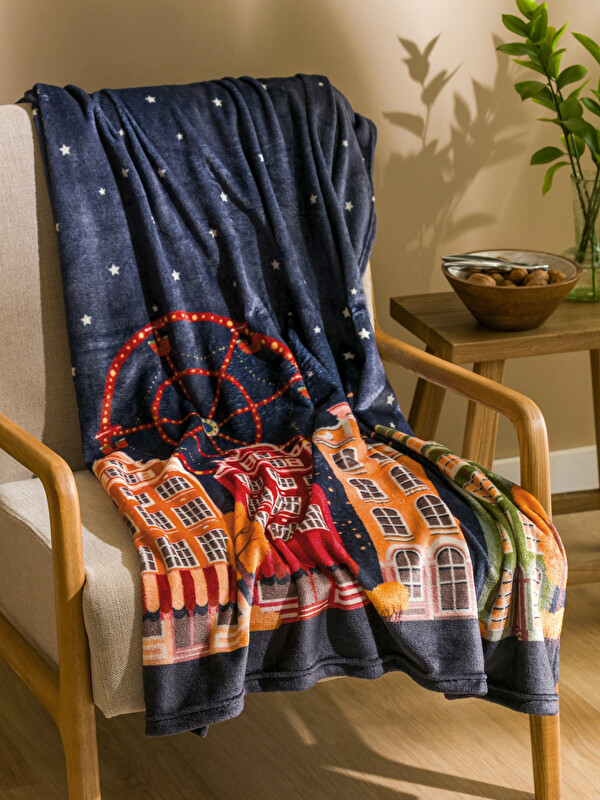 LCW HOME Printed TV Blanket 100x150 cm
