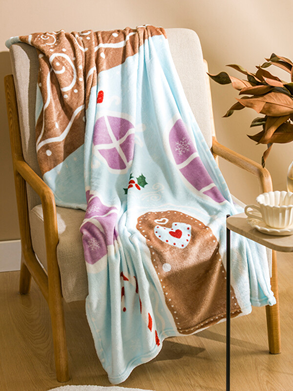 LCW HOME Printed TV Blanket 100x150 cm