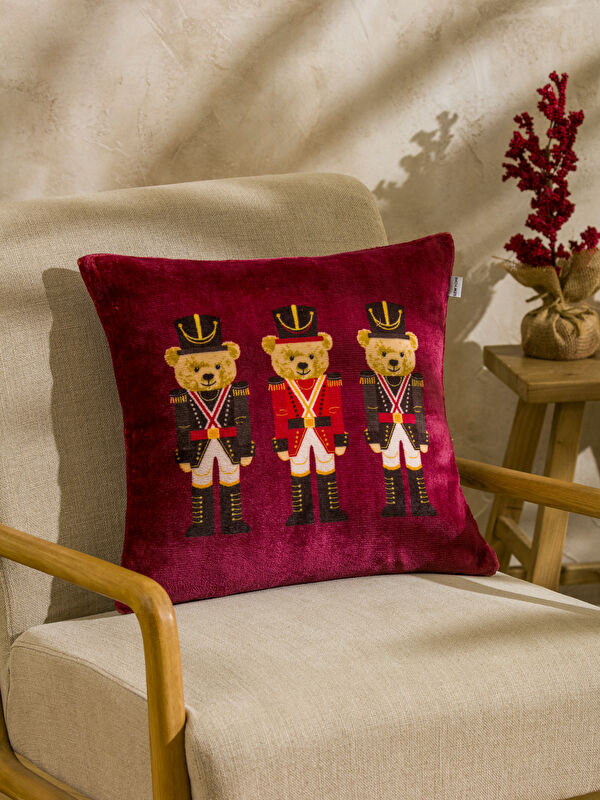 LCW HOME Ayı Teddy Baskılı Yastık Kılıfı 45x45 cm