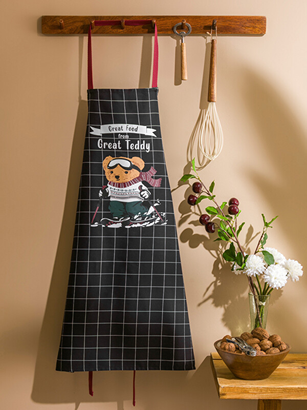 LCW HOME Teddy Bear Printed Cooking Apron