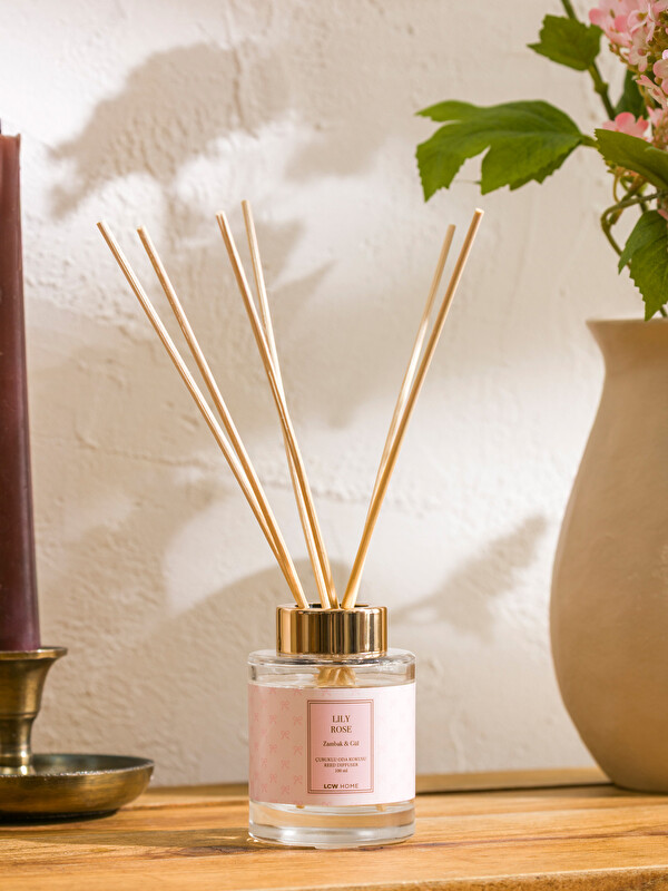 LCW HOME معطر جو بأعواد برائحة الزنبق والورد 100 مل