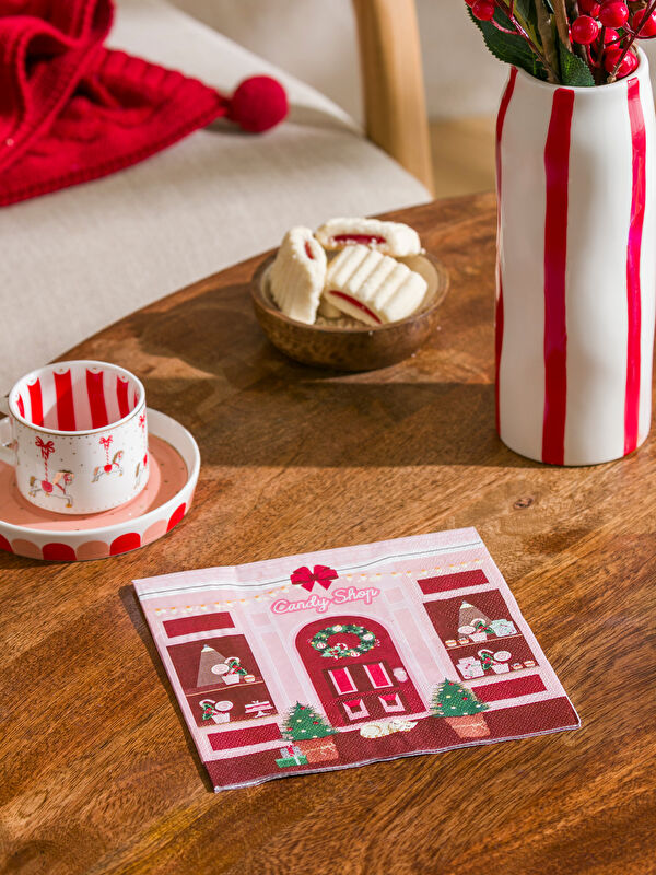 LCW HOME Printed Paper Napkin 20-Pack