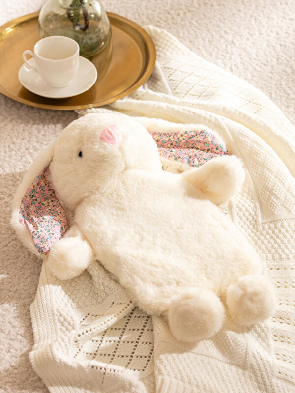 LCW HOME Hot Water Bag with Rabbit Figure