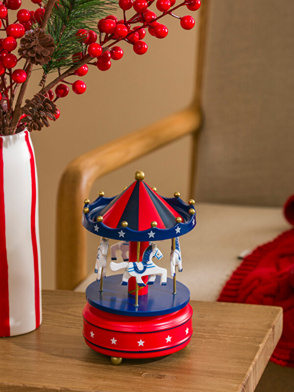 LCW HOME Rotating Carousel Music Box