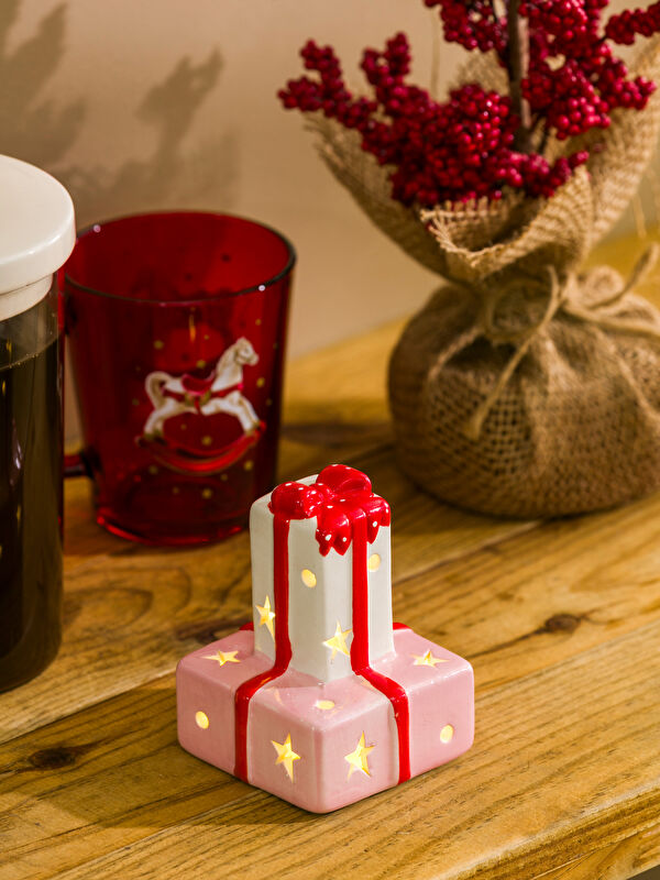 LCW HOME Gift Box Figured Decorative LED Light 11 cm