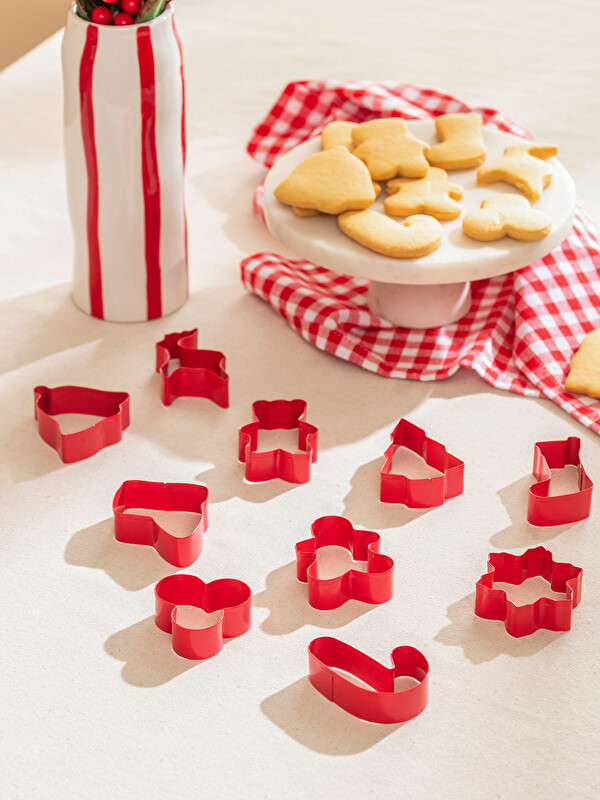 LCW HOME New Year Themed Cookie Mold 10-packs