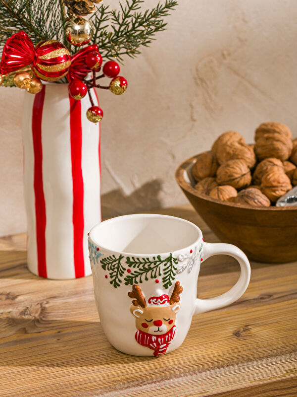 LCW HOME New Year Themed Ceramic Mug 520 ml