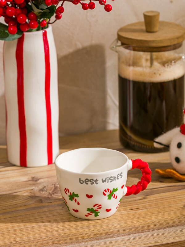 LCW HOME كوب سيراميك مطبوع 270 مل