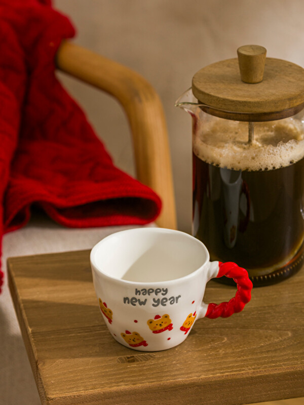 LCW HOME Božićna keramička šolja 270 ml