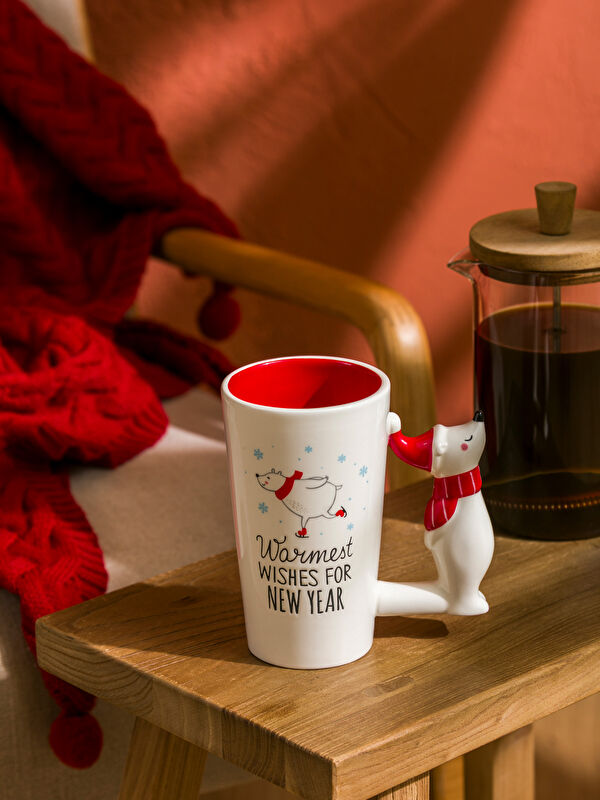 LCW HOME New Year Themed Ceramic Mug 480 ml