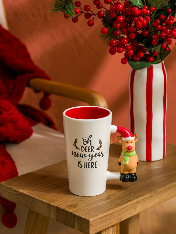 LCW HOME Printed Ceramic Mug 480 ml