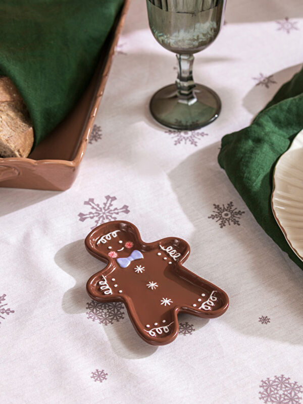 LCW HOME Cookie Man Figured Ceramic Plate 13 cm