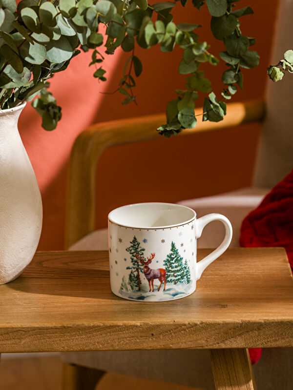 LCW HOME New Year Themed Ceramic Mug 355 Ml