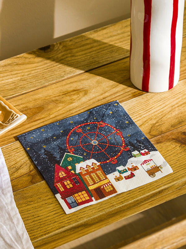 LCW HOME Printed Paper Napkin 20-Pack