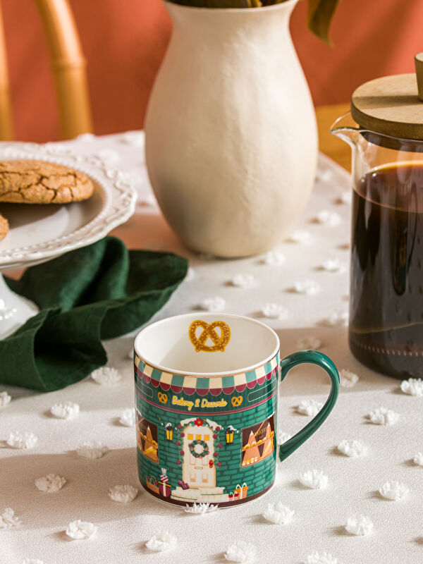 LCW HOME New Year Themed Porcelain Mug 320 ml