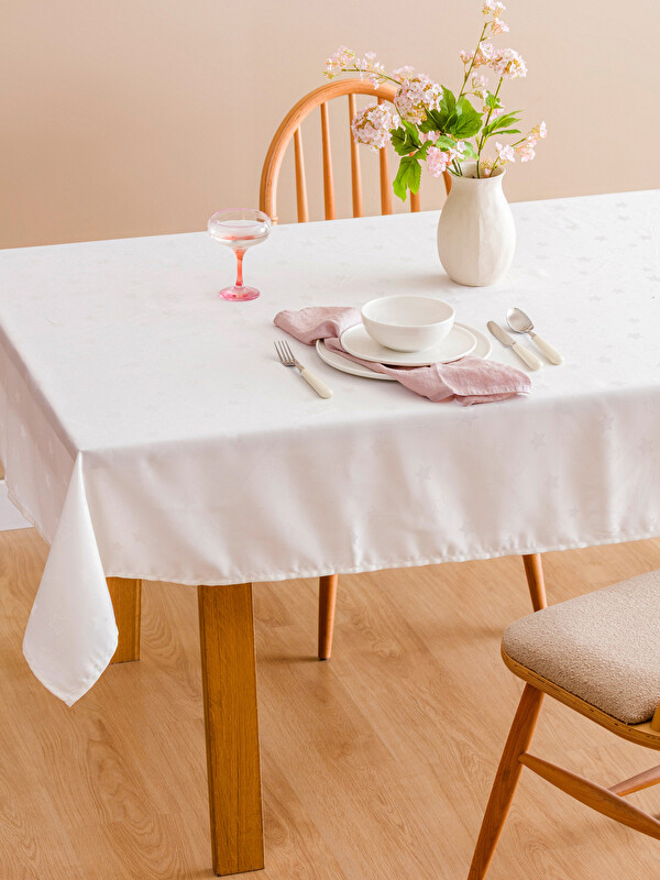 LCW HOME Star Patterned Tablecloth 140x200 cm