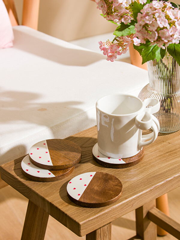 LCW HOME Dekoratif Bardak Altlığı 4'lü