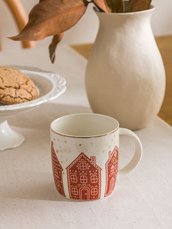 LCW HOME Printed Porcelain Mug 320 ml