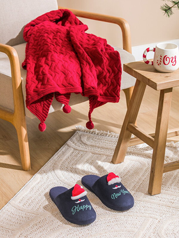 LCW STEPS New Year Themed Men's House Slippers