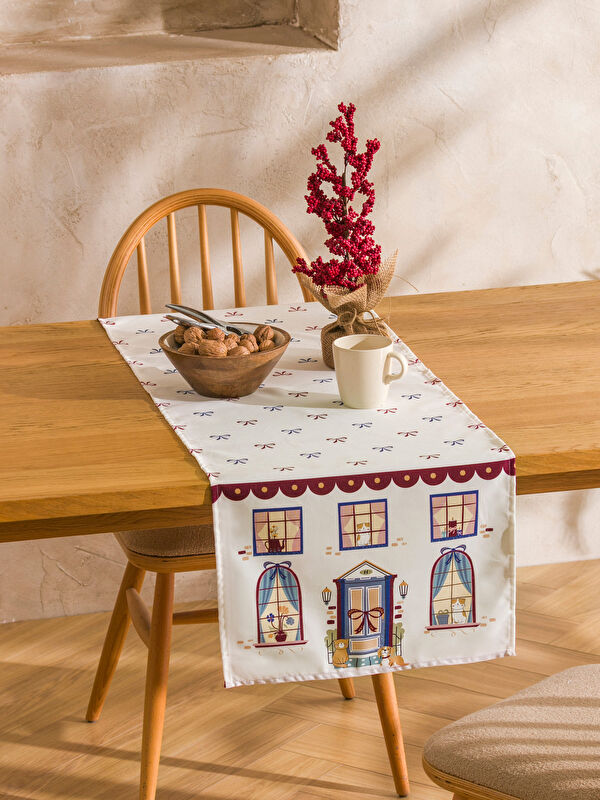 LCW HOME مفرش طاولة مطبوع 45x150 سم