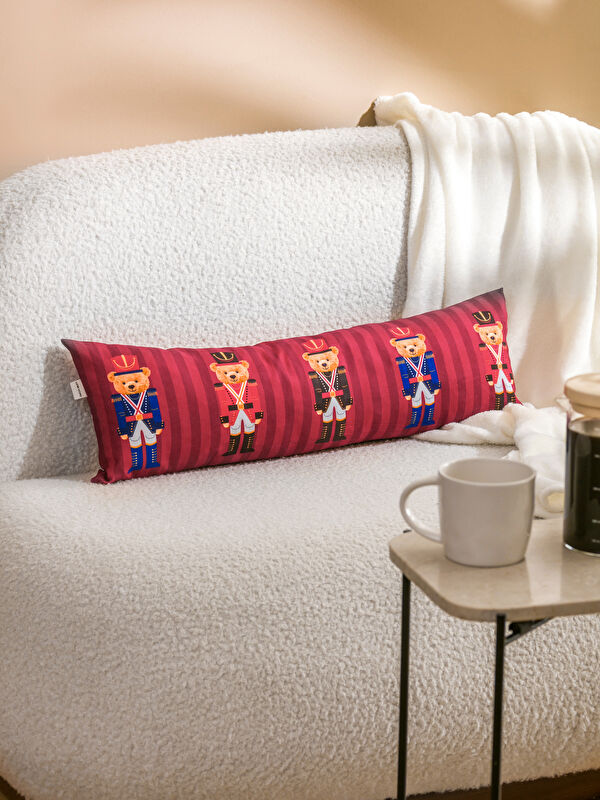 LCW HOME Coussin Décoratif Long Imprimé Soldat Ours en Peluche