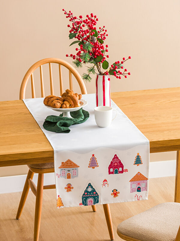 LCW HOME Chemin de table imprimé à thème du Nouvel An