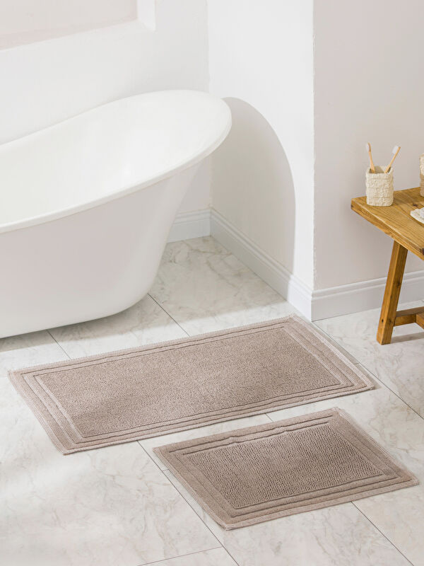 LCW HOME Çizgili Banyo Paspası Seti 2'li