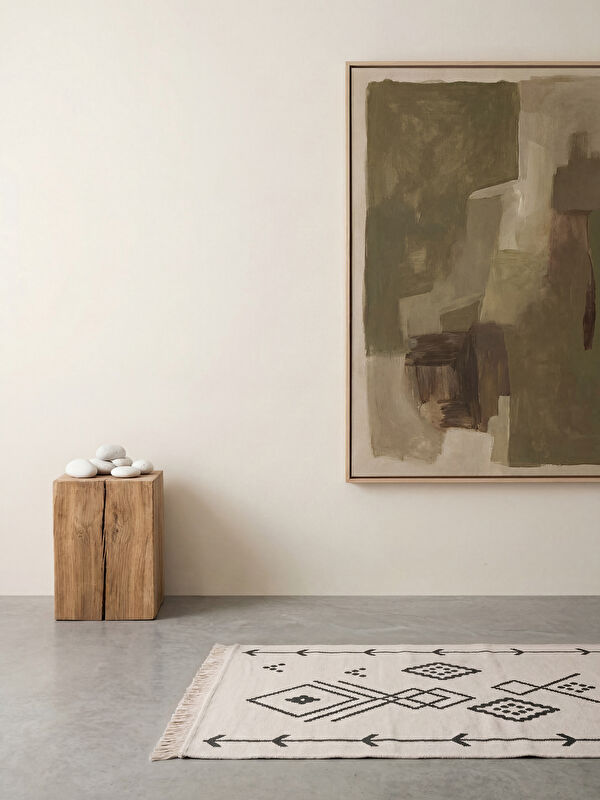 LCW HOME Двусторонний узорчатый коврик 80x140 см